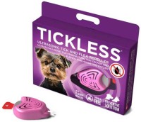 TICKLESS Tickless pet Ultrasonic Tick and Flea Repeller, Purple|Chemical-Free Pet Accessories for Flea Prevention and Tick Control|protection up to 12 months after activation Dog Anti-tick Collar(Small, Purple)
