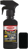 Sheeba Liquid Car Polish for Leather, Tyres, Dashboard, Metal Parts, Headlight, Exterior(125 ml)