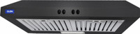 Glen CH6000DXBLK60BF Wall Mounted Chimney(Black 1000 CMH)