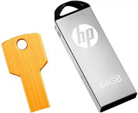 HP V2203 64 GB Pen Drive(Yellow, Grey)