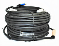 NP Tech HDMI Cable 40 m 4k 2.0 hdmi cable 40 mtr(Compatible with DESKTOP, LAPTOP, NETWORK, TV, Black, One Cable)