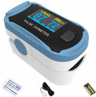 ChoiceMMed MD300C29 Pulse Oximeter(Blue and White)