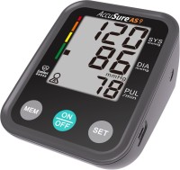 AccuSure AS9 Automatic + Advance Feature Blood Pressure Monitoring System for measuring BP AS9 Bp Monitor(Dark Grey)