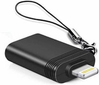 TECHGEAR USB OTG USB OTG for iPhone/iPad, Compatible with iOS 13 and Later USB Adapter(Black)