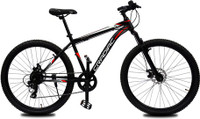 CRADIAC 29 7 GEAR SHIMANO| DOUBLE DISC| SUSPENSION|29 INCH TIRE| CYCLE| BOYS| BICYCLE 29 T Mountain Cycle(7 Gear, Black)
