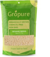 Gropure Organic Sesame Seeds White (Til)(400 g)