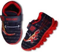 Miss & Chief Boys & Girls Velcro Running Shoes(Red)