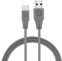 Elevn EL_E1AC_GRY 1 m USB Type C Cable(Compatible with MOBILE, Grey, One Cable)