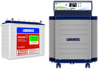 LUMINOUS Optimus 1250 Inverter with RC18000 Battery and Trolley Pure Sine Wave Inverter