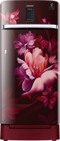View SAMSUNG 192 L Direct Cool Single Door 4 Star Refrigerator(Midnight Blossom Red, RR21A2K2XRZ/HL) Price Online(Samsung)