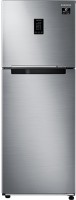 View SAMSUNG 336 L Frost Free Double Door 3 Star Refrigerator(Ez Clean Steel (Silver), RT37A4633SL/HL)  Price Online