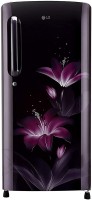 LG 190 L Direct Cool Single Door 4 Star Refrigerator(Purple Glow, GL-B201ABGY)