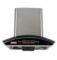 Fabiano GALANZA SS 60cm 1350M3/HR Suction Wall Mounted Chimney(Silver 1350 CMH)