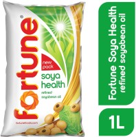 Fortune Refined Soyabean Oil Pouch(1 L)