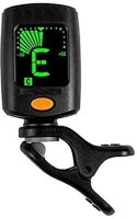 TechBlaze 360° Rotational Digital Guitar Tuner Electronic Highly Accurate Clip-on Digital Tuner Easy to Use Electronic Tuner for Acoustic and Electric Guitar Bass Violin Ukulele with Picks(Design May Vary) Automatic Digital Tuner(Chromatic: Yes, Black)