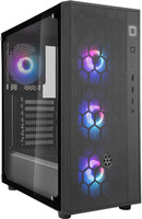 SilverStone FARA R1 PRO Stylish and Distinct Tempered Glass Mid Tower Cabinet(Black)