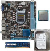 Connect Infotech Budget|Core i5 3rd|H61|4GB DDR3|160GB Combo Motherboard(Multicolor)