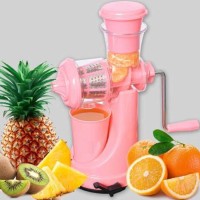 DIVINE.LY Plastic Hand Juicer(Pink Pack of 1)