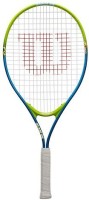 WILSON Slam 25, Blue/Green Multicolor Strung Tennis Racquet(Pack of: 1, 220 g)