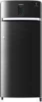View SAMSUNG 220 L Direct Cool Single Door 3 Star Refrigerator(Luxe Black, RR23A2J3YBX/HL) Price Online(Samsung)