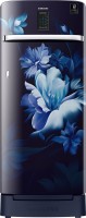 SAMSUNG 220 L Direct Cool Single Door 4 Star Refrigerator(Midnight Blossom Blue, RR23A2K3XUZ/HL)