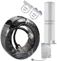 Telehatch Full-Band, High-Gain Omni Antenna for Outside use Antenna Amplifier