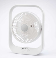 BAJAJ Pygmy Personal Fan with LED Light White (251284) 110 mm 3 Blade Table Fan(White, Pack of 1)