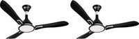 Orient Electric Areta Trendz metallic black and pearl pack of 2 1200 mm 3 Blade Ceiling Fan(Matt Black and Pearl, Pack of 2)