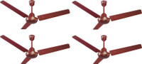 Orient Electric New Breeze pack of 4 900 mm 3 Blade Ceiling Fan(Brown, Pack of 4)