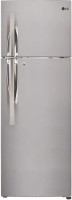 LG 308 L Frost Free Double Door 2 Star Refrigerator(SILVER, GL-T322RPZY)   Refrigerator  (LG)