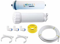SEAZONE Water Purifier Membrane 300 Gpd (Work Up to 3000 Tds) With Membrane Housing Set Solid Filter Cartridge(0.5, Pack of 9)