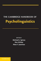 The Cambridge Handbook of Psycholinguistics(English, Hardcover, unknown)