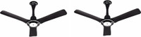 Orient Electric i-Float cosmos black pack of 2 1200 mm 3 Blade Ceiling Fan(cosmos black, Pack of 2)