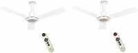 Orient Electric i-Float with remote pack of 2 1200 mm 3 Blade Ceiling Fan(White, Pack of 2)