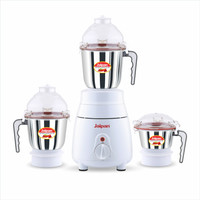 Jaipan JPMM2021 Mega Mix Heavy Duty Mixer Grinder 900W 900 Mixer Grinder (3 Jars, White)