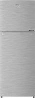 View Haier 258 L Frost Free Double Door Top Mount 2 Star Refrigerator(BrushedSilver, HRF-2783BS-E) Price Online(Haier)