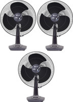 Orient Electric Desk-27 Trendz slate grey pack of 3 400 mm 3 Blade Table Fan(slate grey, Pack of 3)