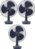 Orient Electric Table-27 Trendz electric pack of 3 400 mm 3 Blade Table Fan(blue, Pack of 3)