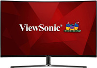 ViewSonic 32 inch HD Gaming Monitor (VX3258-2KPC-MHD (32 Inch) WQHD 1440p, 1ms LED Frameless Curved Gaming Monitor, HDMI & Display Port, Refresh Rate 144Hz, Premium Eye Care, Flicker-Free and Blue Light Filter)(Response Time: 5 ms)