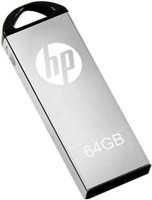 HP V22OW 64 GB Pen Drive 64 GB Pen Drive(Grey, Black)