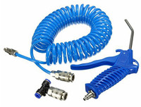 Hawk Eye Air Compressor, Duster Air Blow Gun Industrial Air Blow Gun and 5 m Recoil Hose Dust Clean Nozzle, Pneumatic Instruments Dust Cleaning for Watches, Car And Precision Machinery Dust Extraction Blower(Pneumatic)