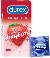 DUREX Extra Thin Wild Strawberry Flavored Condom(10 Sheets)