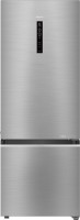 Haier 346 L Frost Free Double Door Bottom Mount 3 Star Refrigerator(BrushlineSilver, HRB-3664BS-E)   Refrigerator  (Haier)
