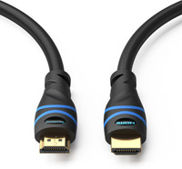 BlueRigger HDMI Cable 30.5 m HDMI-CL3-BL(Compatible with COMPUTER,TV, Multicolor, One Cable)