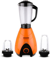 FRONTLINE Lotus Bullet edition 1000 wt Juicer Mixer Grinder (3 Jars, Orange, Black)