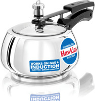 HAWKINS Stainless Steel Contura 2 L Induction Bottom Pressure Cooker(Stainless Steel)