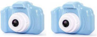 Tiny Tales Kids Digital Camera, Web Camera for Computer Child Video Recorder Camera Full HD 1080P Handy Portable Camera 2.0 Screen, with Inbuilt Games for Kids Instant Camera (Bule) (Pack of 2) Point & Shoot Camera(Blue)