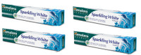 Himalaya Sparkling White Toothpaste (100GM, Pack of 4)