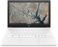(Refurbished) HP Chromebook MT8183 - (4 GB/64 GB EMMC Storage/Chrome) 11a-na0006MU Chromebook(11.6 inch, Snow White, 1.07 Kg)