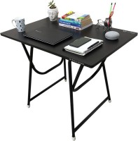 Urbain Home Engineered Wood Study Table(Free Standing, Finish Color - Dark Wenge, Pre-assembled)